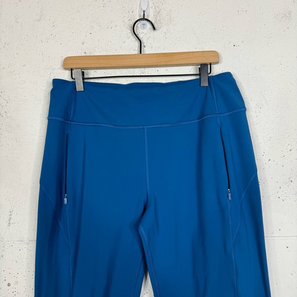 Athleta Rainier Blue Jogger Legging Active Pants Size Large - Picture 3 of 9